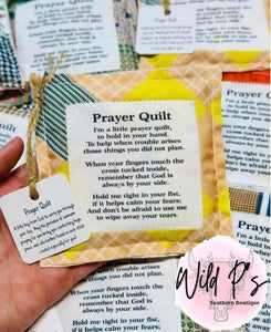 Pocket prayer quilt