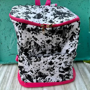 Backpack cooler - cow