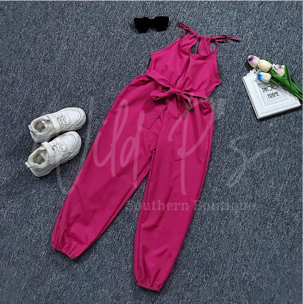 Pink Pant Romper